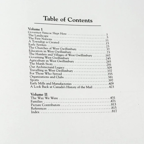 Governor Simcoe Slept Here Book 2 Vol Local History Bradford ON HC CD - Picture 6 of 16